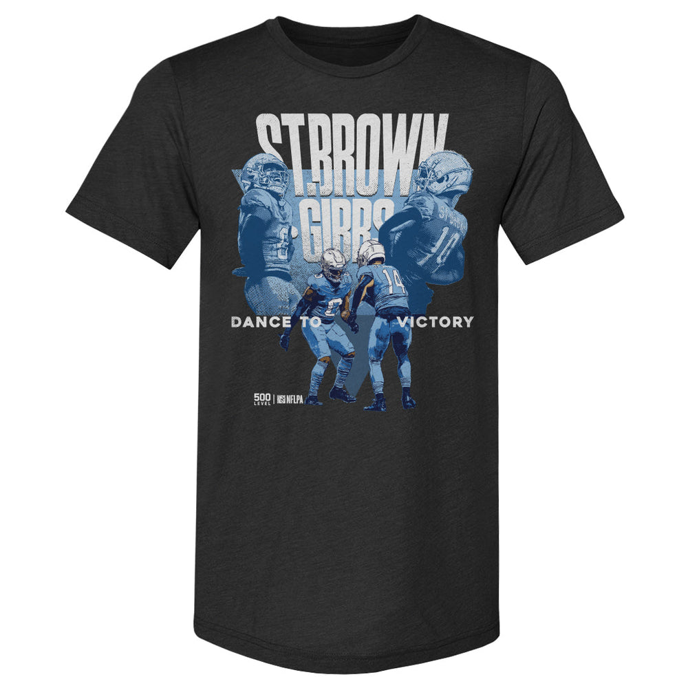 Jahmyr Gibbs & Amon Ra St. Brown Detroit Victory Dance WHT (ONLINE ORDER ONLY)
