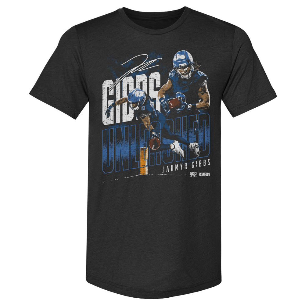 Jahmyr Gibbs Detroit Unleashed WHT (ONLINE ORDER ONLY)