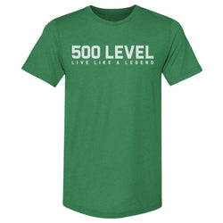 500 LEVEL Wordmark WHT