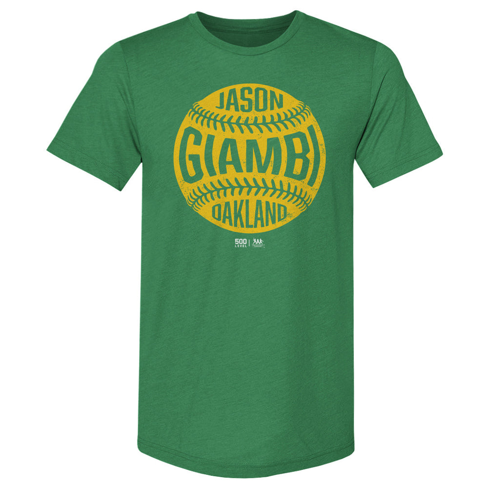 Jason Giambi Oakland Vintage Baseball WHT (ONLINE ORDER ONLY)