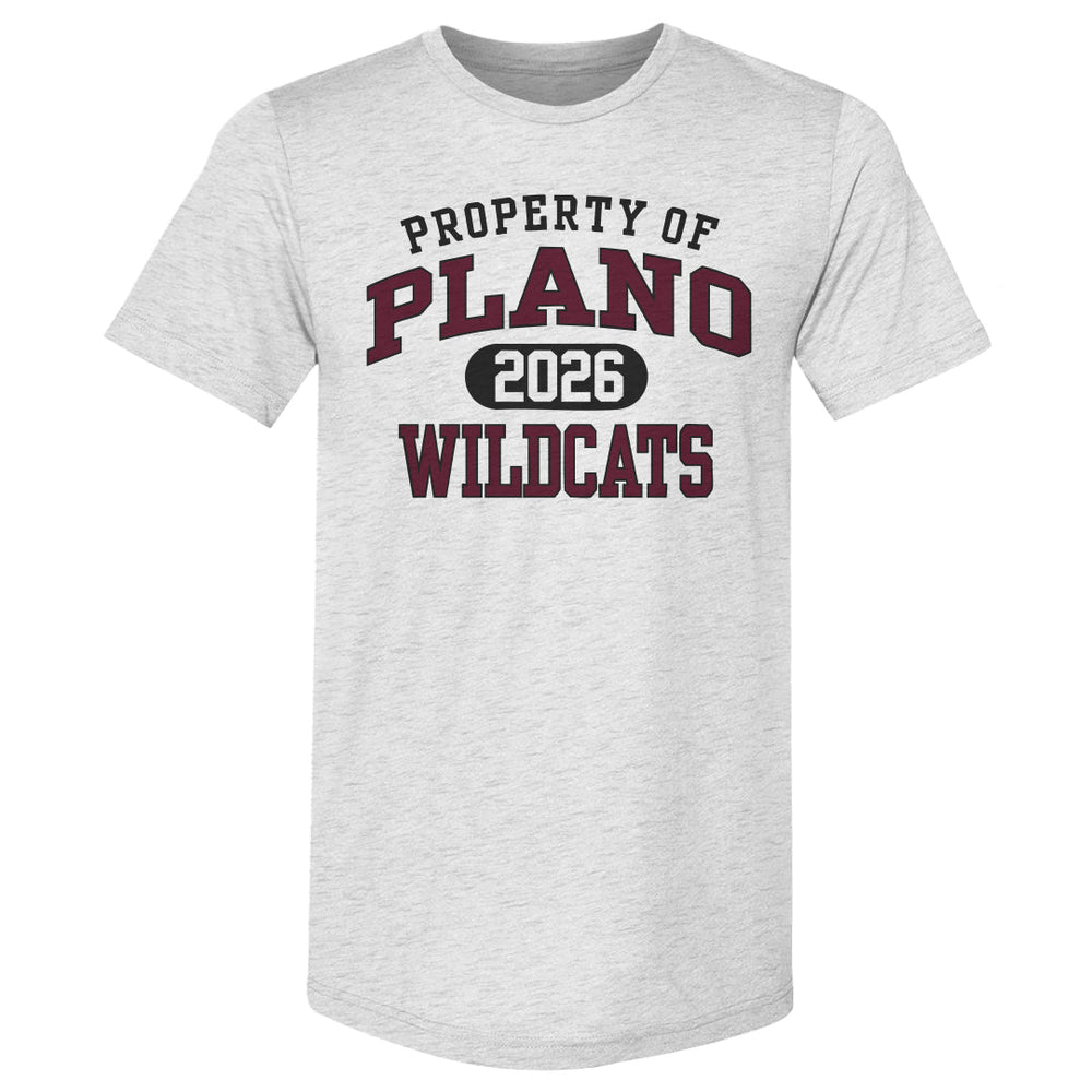 Plano Crown Trio Property Of Wildcats (ONLINE ORDER ONLY)