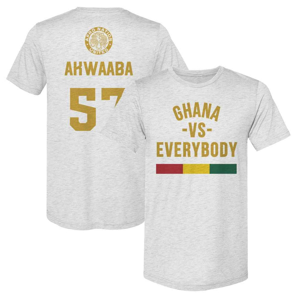 Ghana Vs. Everbody Afro Nation F&B WHT