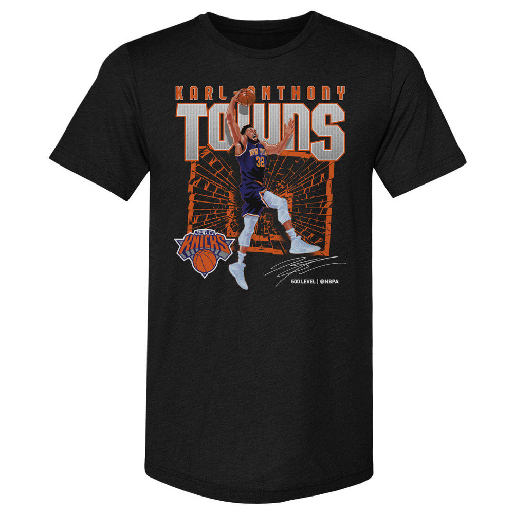 Karl-Anthony Towns New York Knicks Shattered WHT (ONLINE ORDER ONLY)