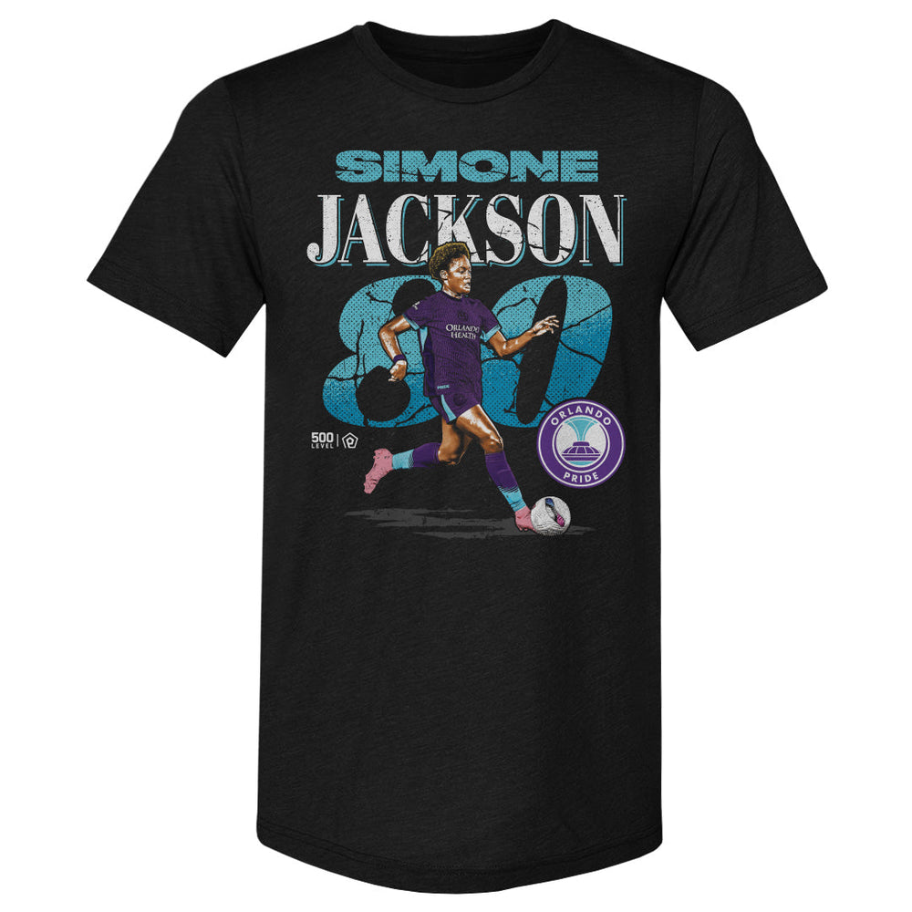 Simone Jackson Orlando Pride Cracked Number WHT (ONLINE ORDER ONLY)