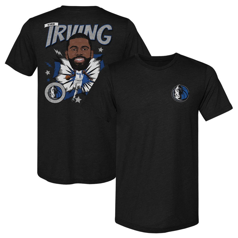 Kyrie Irving Dallas Mavericks Caricature F&B WHT (ONLINE ORDER ONLY)