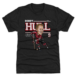 Bobby Hull Chicago Cartoon WHT (ONLINE ORDER ONLY)