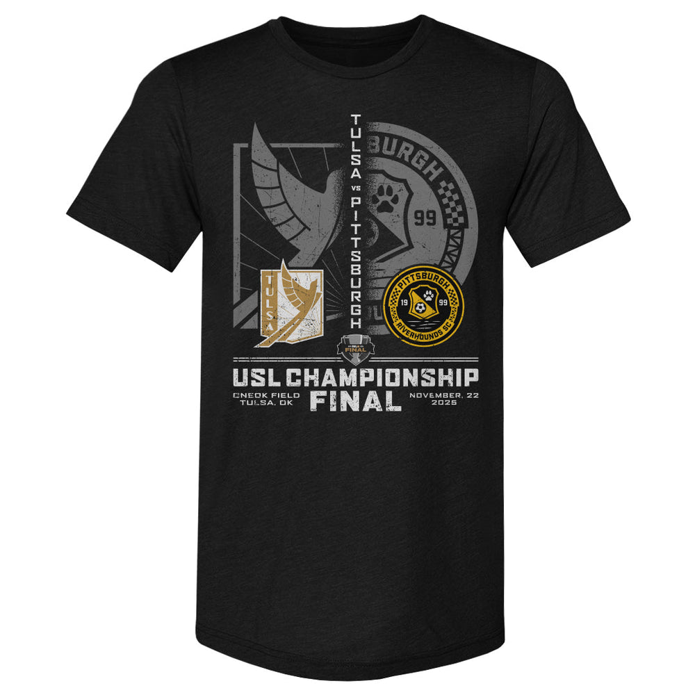 USL Championship Final FC Tulsa Vs. Pittsburgh Riverhounds SC WHT (ONLINE ORDER ONLY)