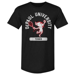 DePaul Blue Demons Mascot Tennis WHT (ONLINE ORDER ONLY)