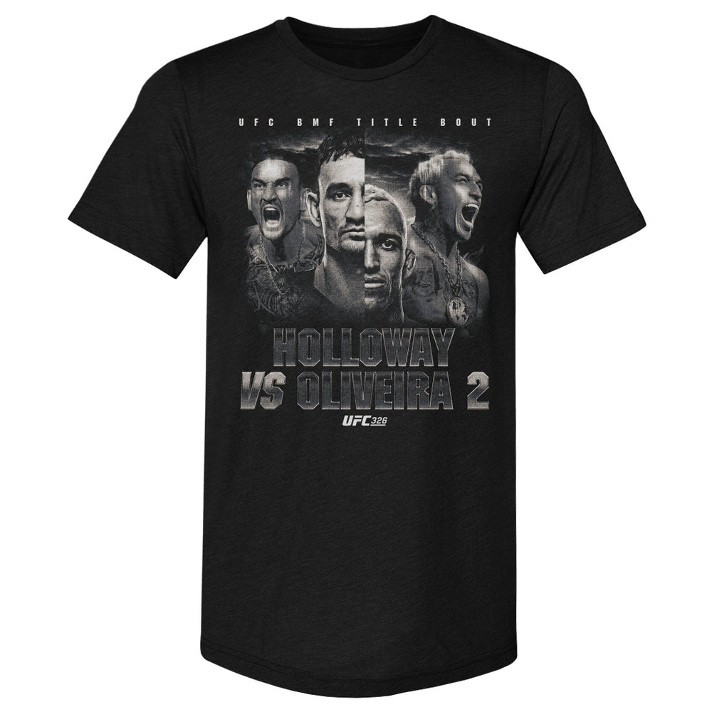 UFC 326 Holloway Vs. Oliveira 2 Match Up Portraits WHT (ONLINE ORDER ONLY)
