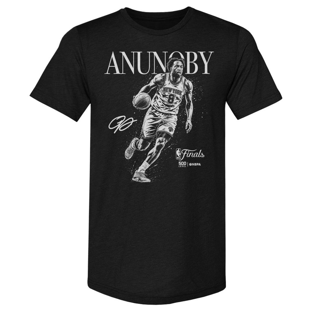 OG Anunoby New York Knicks NBA Finals 2026 Mono WHT (ONLINE ORDER ONLY)