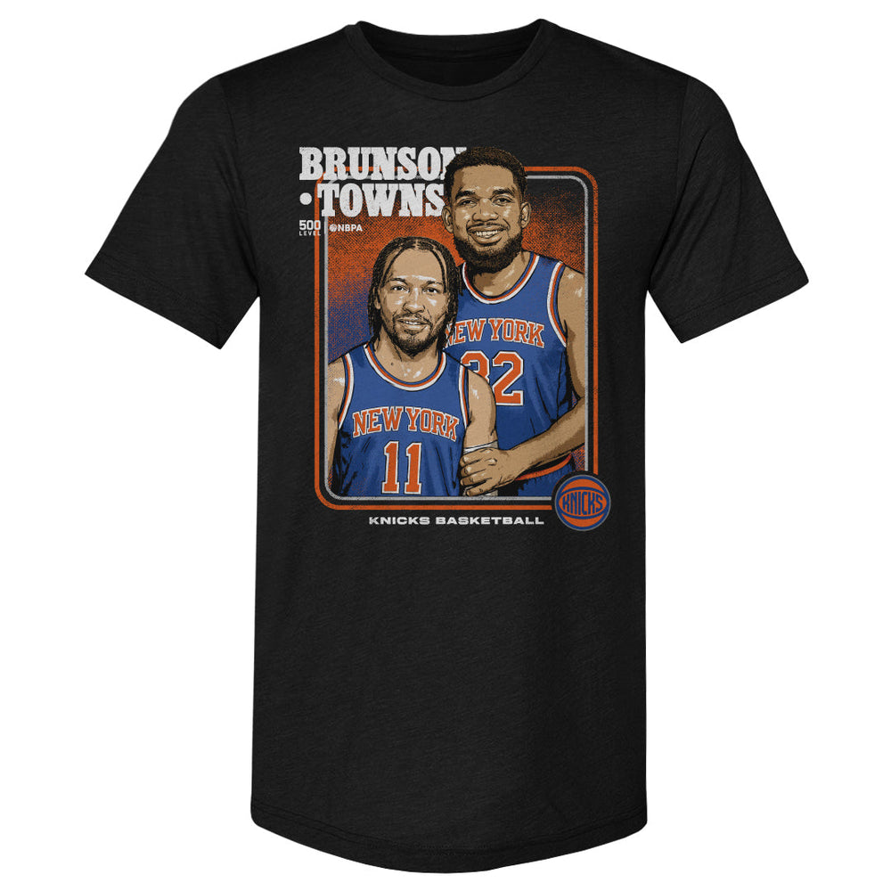 Jalen Brunson & Karl-Anthony Towns New York Knicks Step Brothers WHT (ONLINE ORDER ONLY)