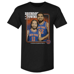 Jalen Brunson & Karl-Anthony Towns New York Knicks Step Brothers WHT (ONLINE ORDER ONLY)