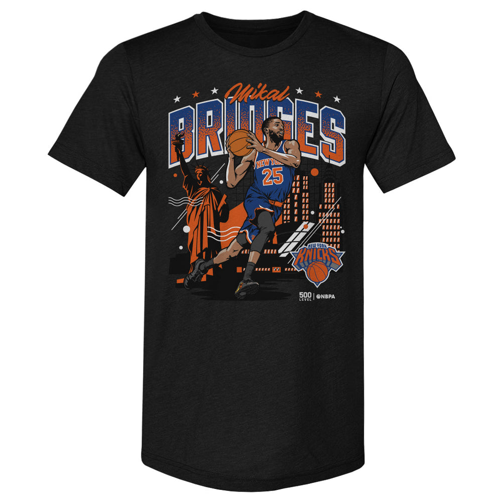 Mikal Bridges New York Knicks Skyline WHT (ONLINE ORDER ONLY)