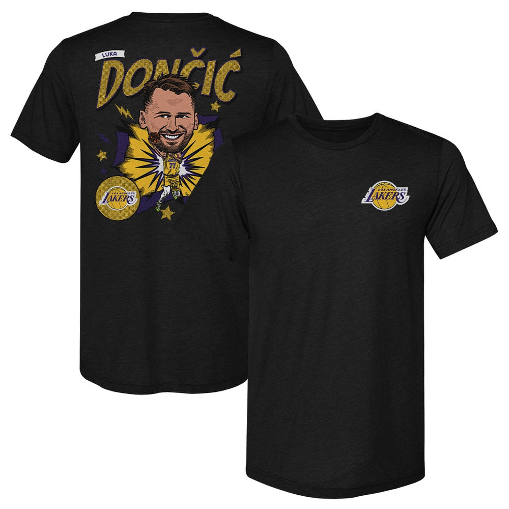 Luka Doncic Los Angeles Lakers Caricature F&B WHT (ONLINE ORDER ONLY)