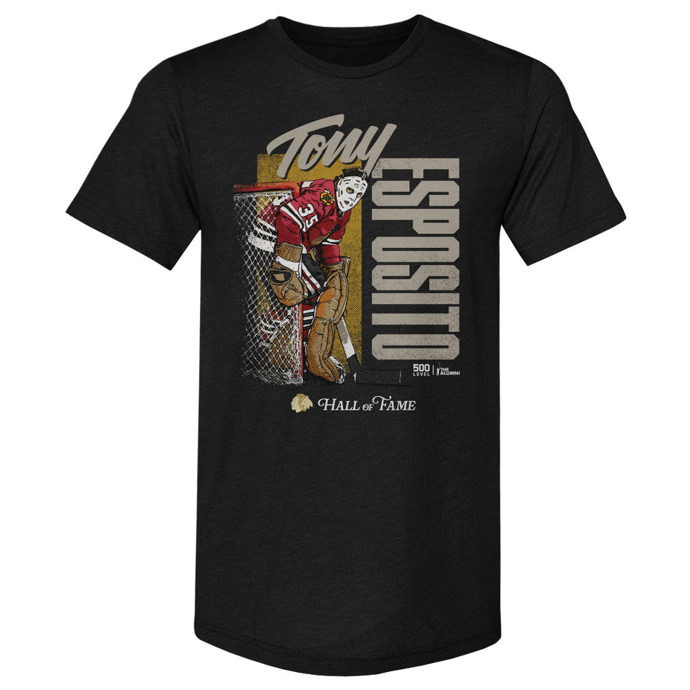 Tony Esposito Chicago Blackhawks H.O.F. Highlight WHT (ONLINE ORDER ONLY)