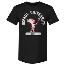 DePaul Blue Demons Mascot Golf WHT