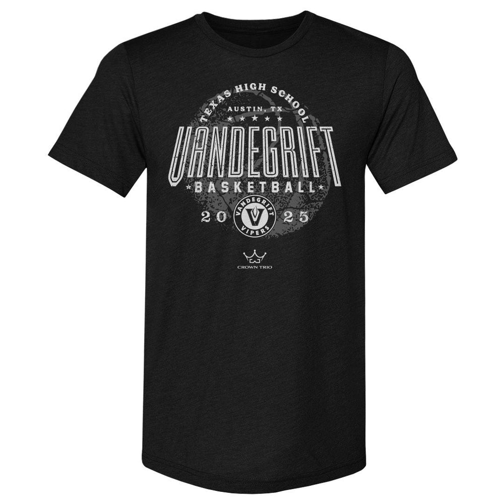 Crown Trio Vandegrift High School Basketball 4 - 2025 WHT (ONLINE ORDER ONLY)
