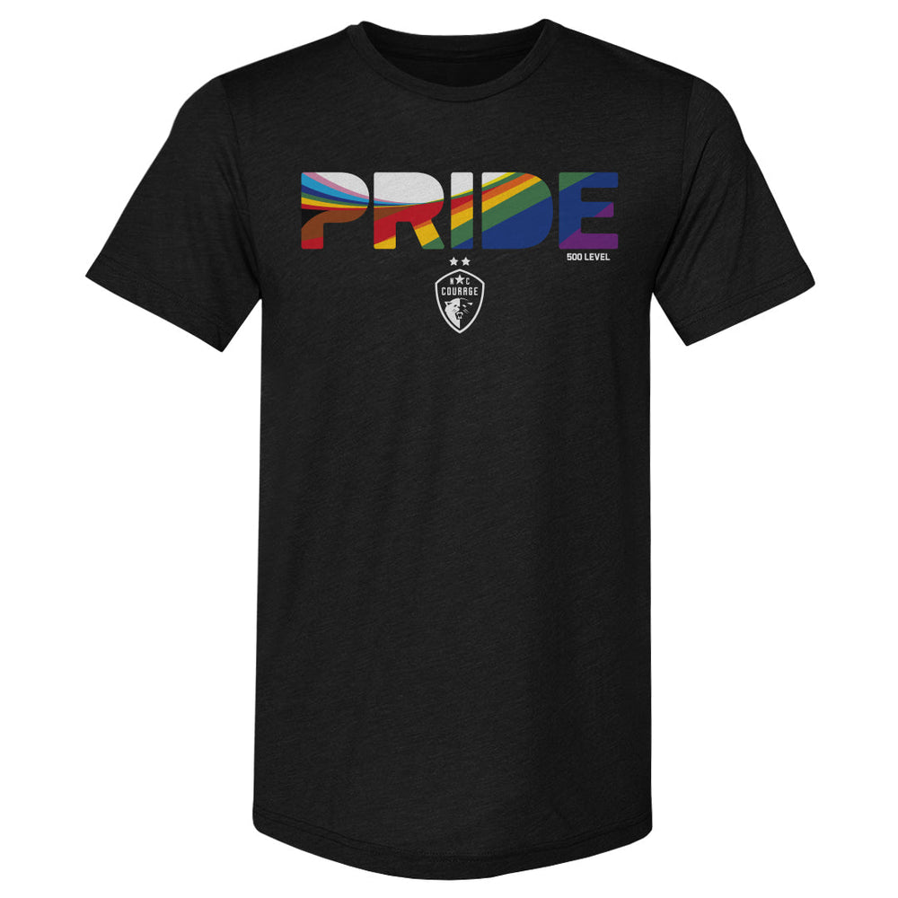 North Carolina Courage Pride Stripes 2025 WHT (ONLINE ORDER ONLY)