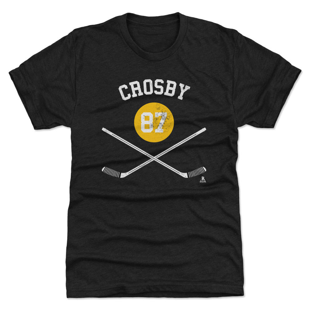 Sidney Crosby Pittsburgh Sticks WHT