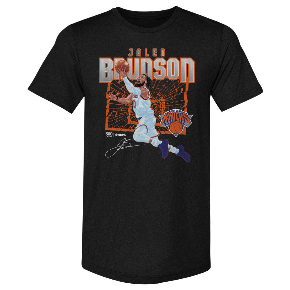 Jalen Brunson New York Knicks Shattered WHT (ONLINE ORDER ONLY)