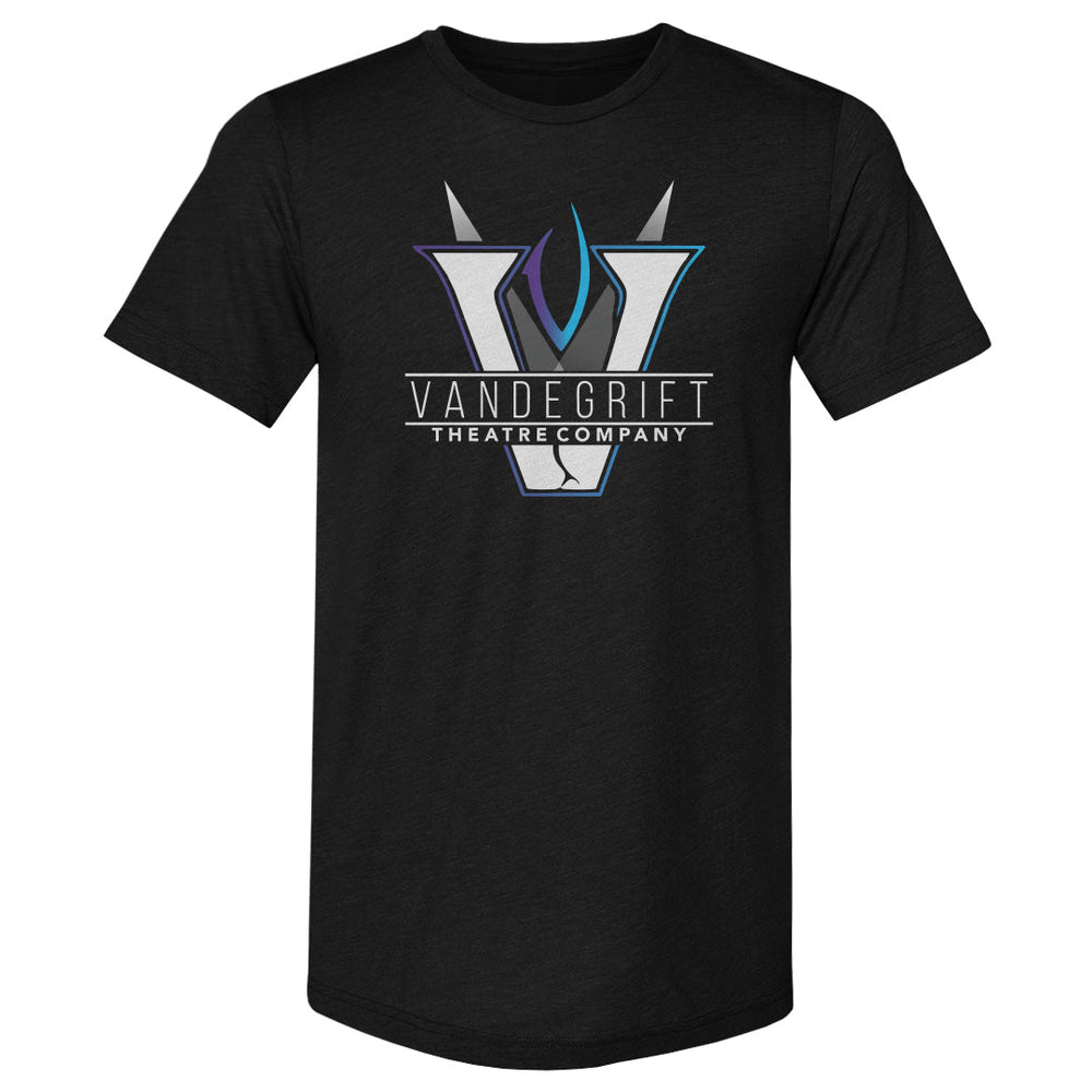 Vandegrift Crown Trio Theatre Company Spotlight Logo WHT (ONLINE ORDER ONLY)
