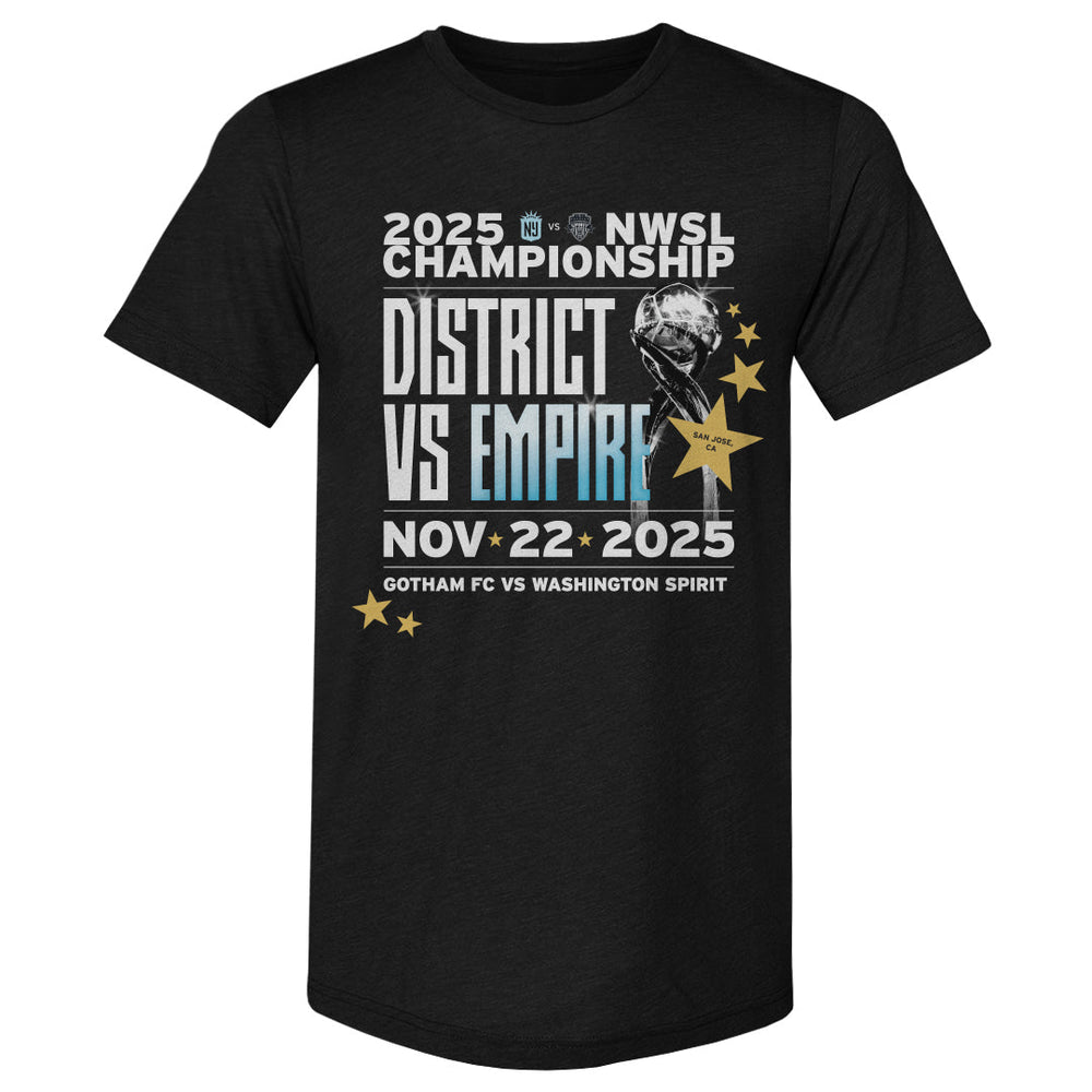 2025 NWSL Championship Gotham FC Vs. Washington Spirit WHT (ONLINE ORDER ONLY)