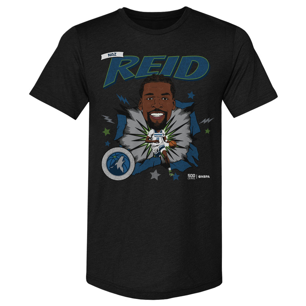 Naz Reid Minnesota Timberwolves Caricature WHT (ONLINE ORDER ONLY)