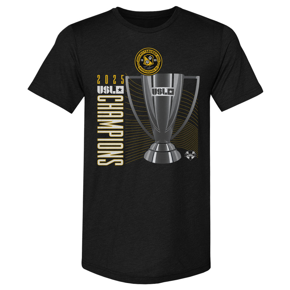 Pittsburgh Riverhounds SC 2025 USL Championship Final Champions Trophy WHT (ONLINE ORDER ONLY)