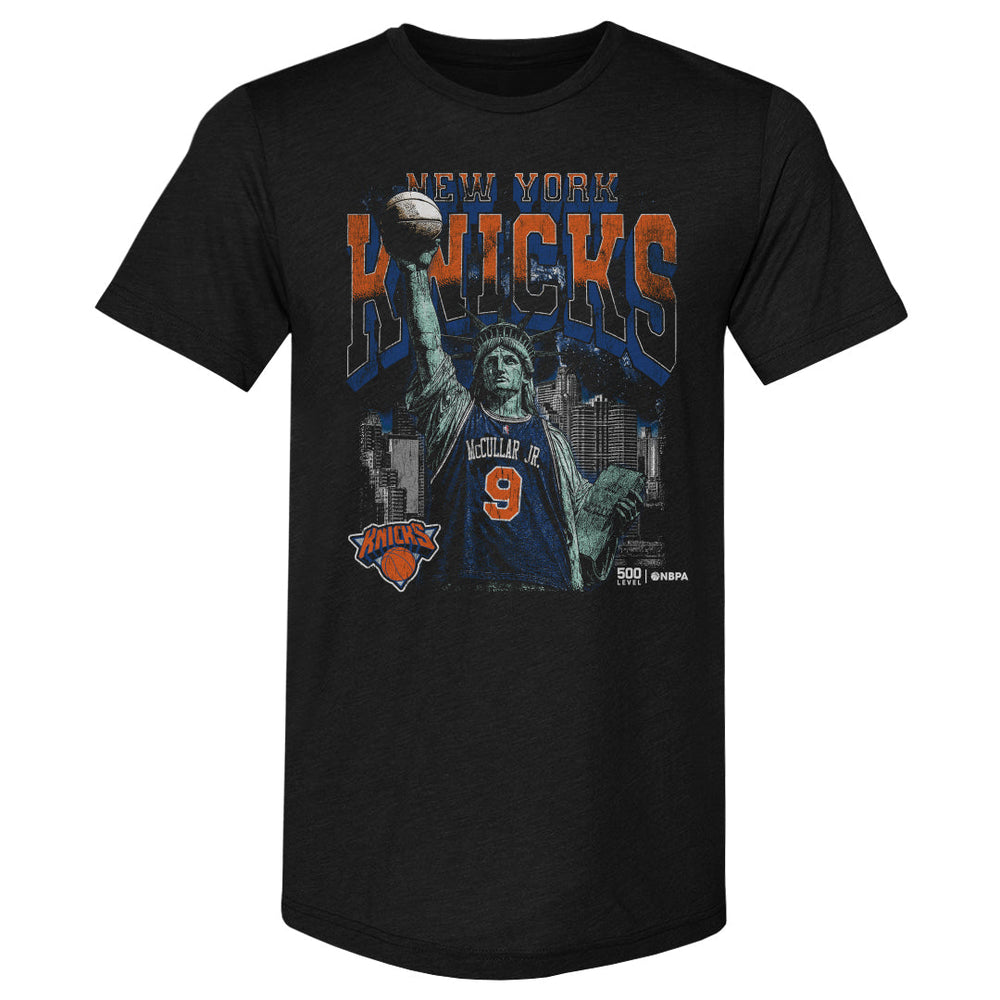 Kevin McCullar Jr. New York Knicks Statue Of Liberty WHT (ONLINE ORDER ONLY)