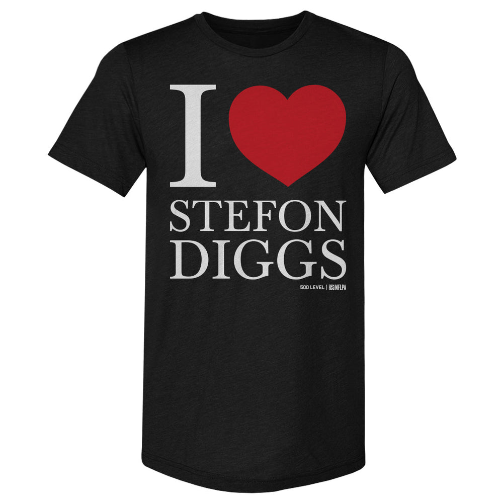 Stefon Diggs New England I Love WHT (ONLINE ORDER ONLY)