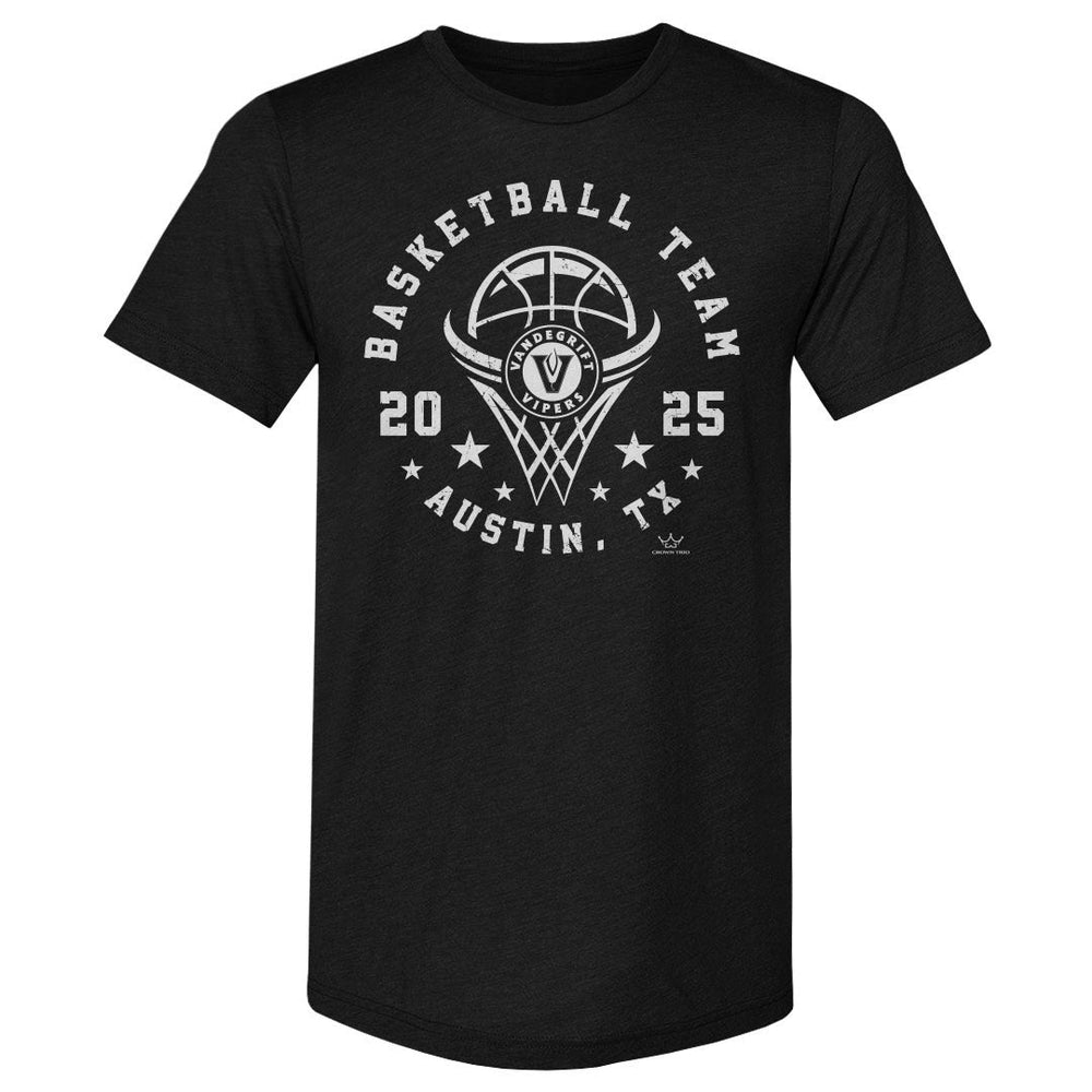 Crown Trio Vandegrift High School Basketball 3 - 2025 WHT (ONLINE ORDER ONLY)