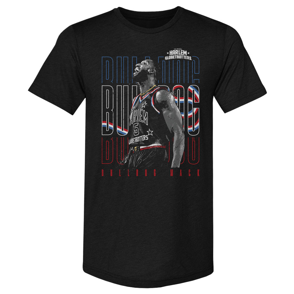 Bulldog Mack Harlem Globetrotters Outline Repeat WHT (ONLINE ONLY)