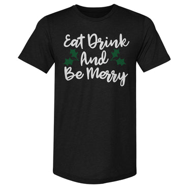 Christmas Eat Drink And Be Merry WHT (ONLINE ORDER ONLY)