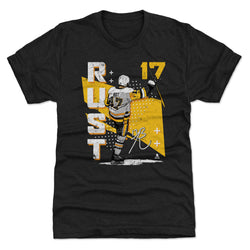 Bryan Rust Pittsburgh Vintage Retro WHT