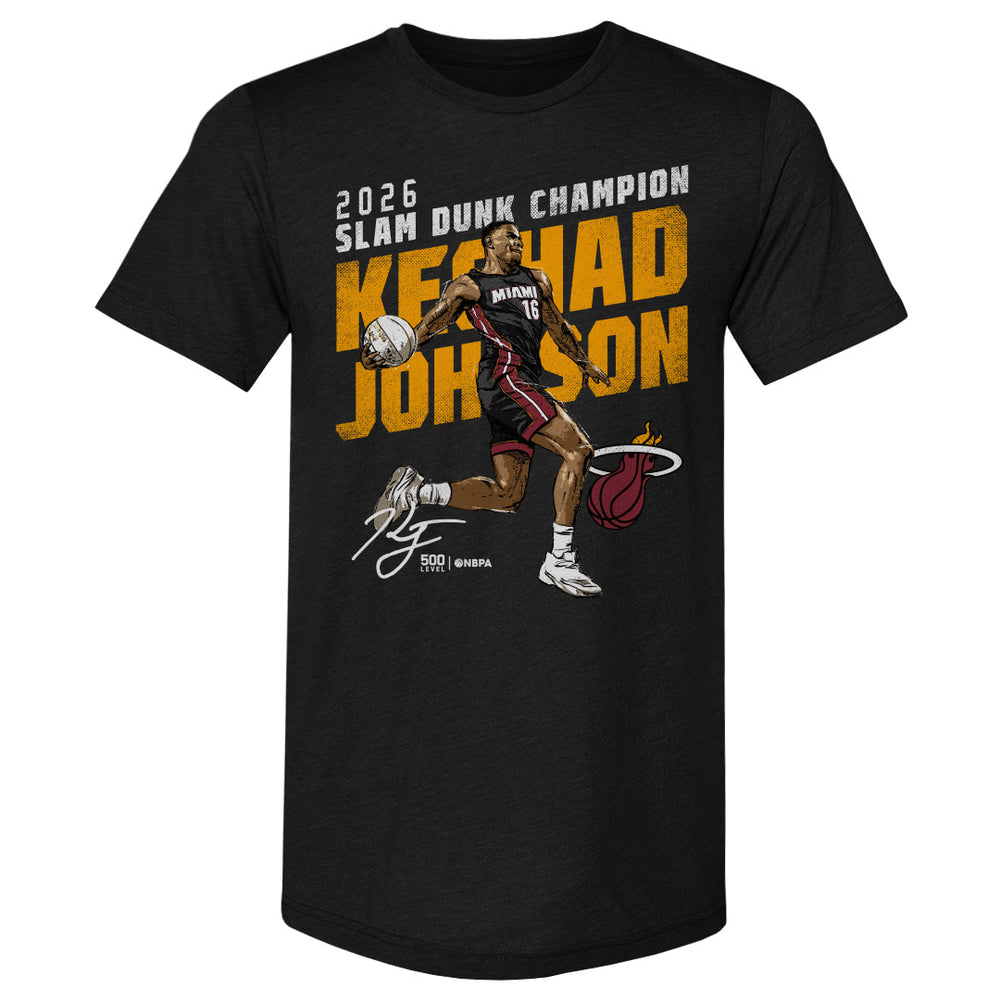 Keshad Johnson Miami Heat 2026 Slam Dunk Champion WHT (ONLINE ORDER ONLY)