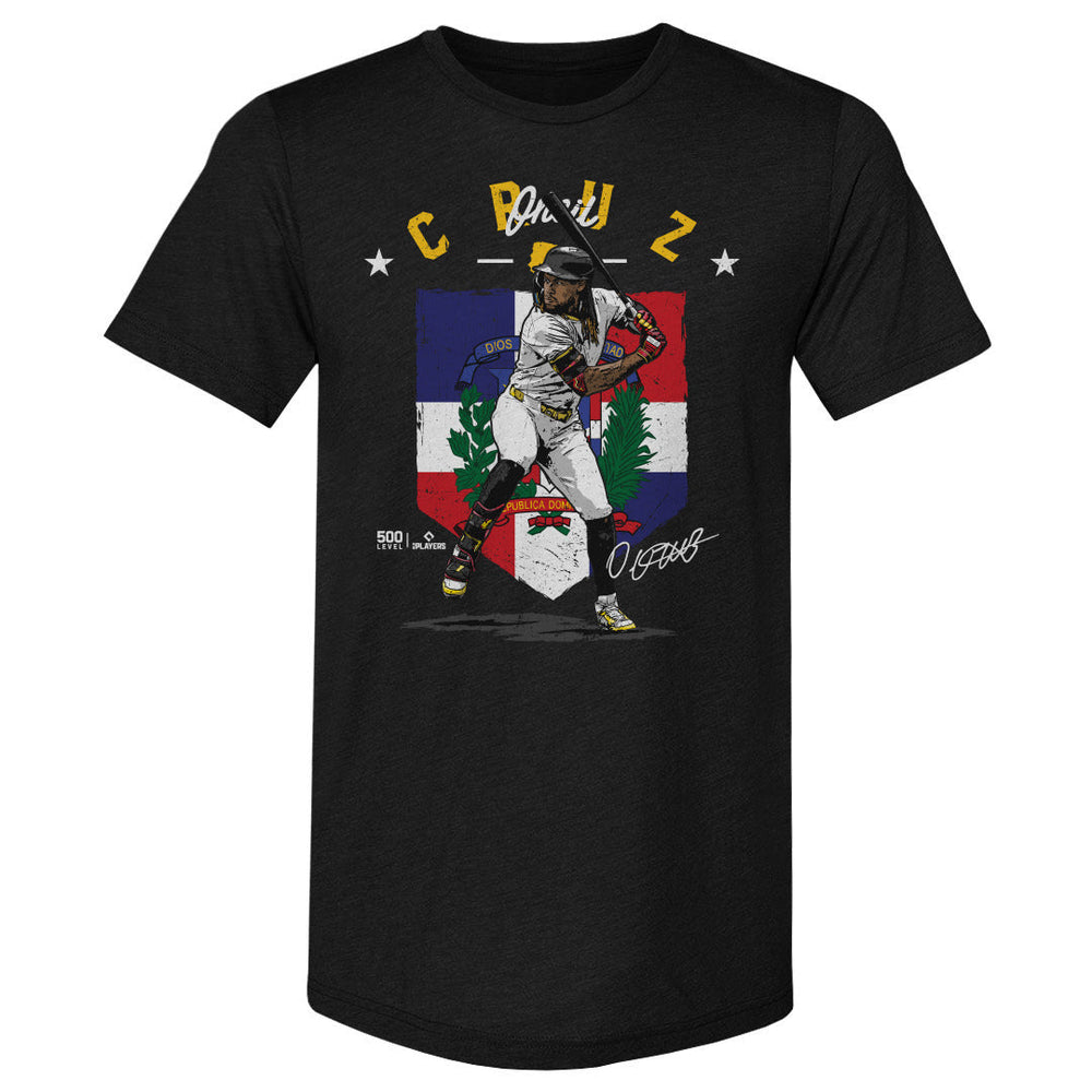 Oneil Cruz Pittsburgh Country Flag WHT