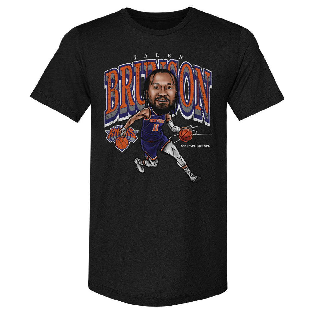 Jalen Brunson New York Knicks Cartoon WHT (ONLINE ORDER ONLY)