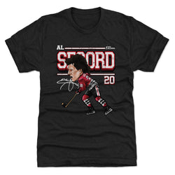 Al Secord Chicago Cartoon WHT (ONLINE ORDER ONLY)