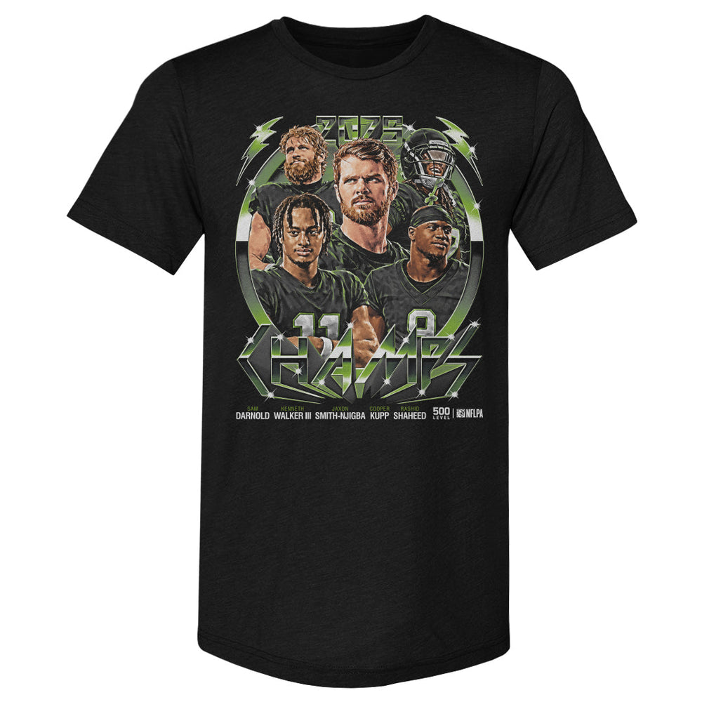Seattle Football 2025 Champs Vintage Neon WHT (ONLINE ORDER ONLY)