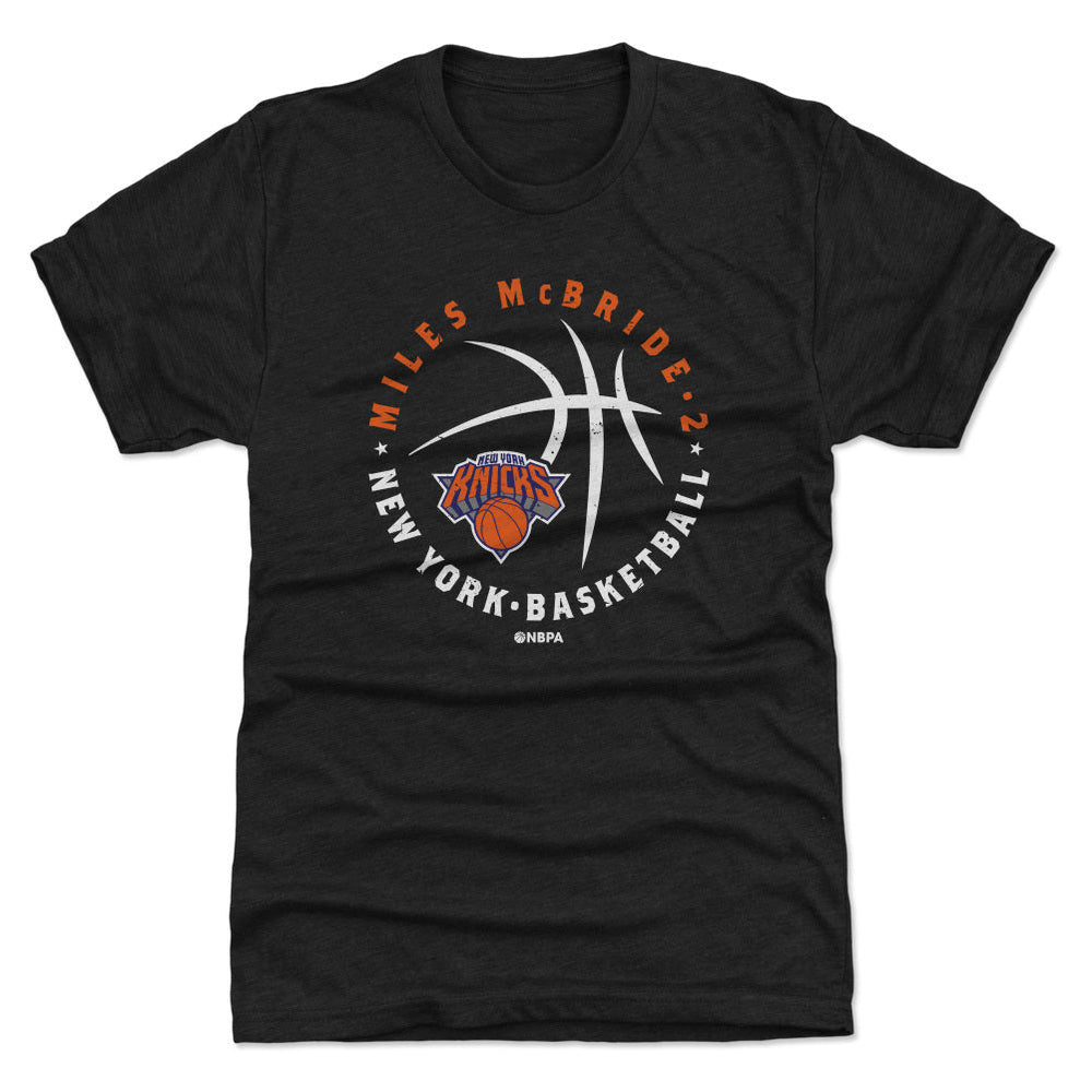 Miles McBride New York Knicks Player Ball WHT (ONLINE ORDER ONLY)