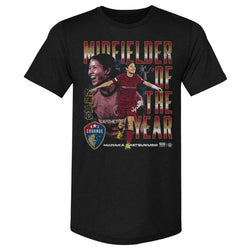 Manaka Matsukubo North Carolina Courage 2025 Midfielder Of The Year WHT (ONLINE ORDER ONLY)