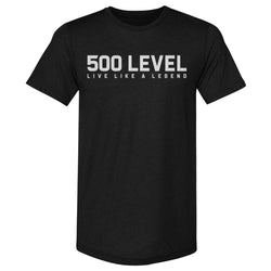 500 LEVEL Wordmark WHT