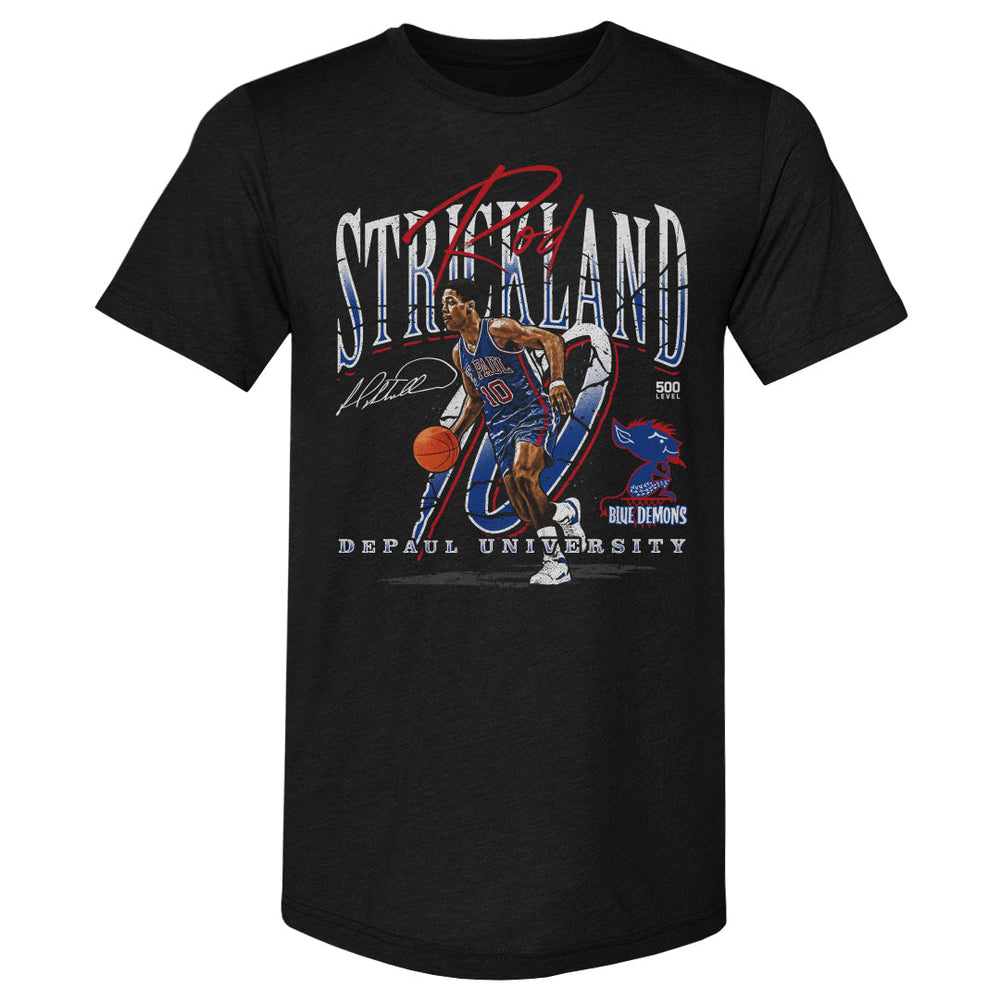 Rod Strickland DePaul Blue Demons Throwback WHT (ONLINE ORDER ONLY)