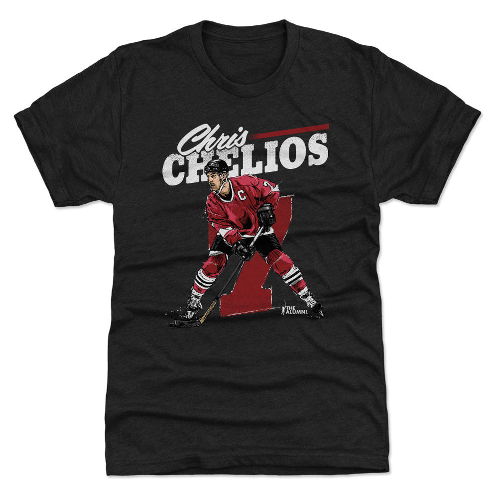 Chris Chelios Chicago Retro WHT (ONLINE ORDER ONLY)