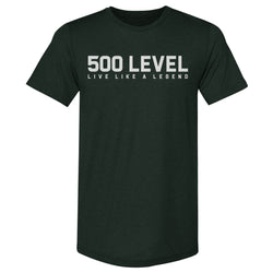 500 LEVEL Wordmark WHT