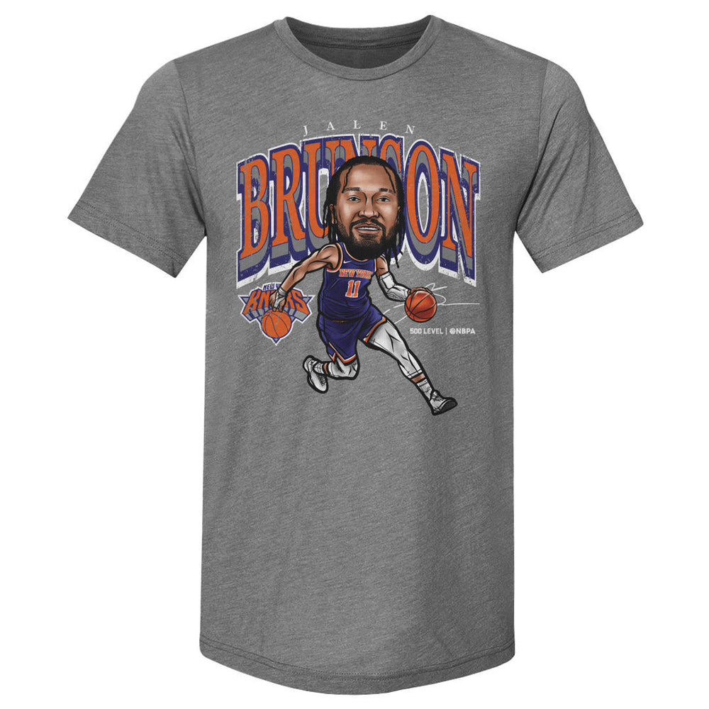 Jalen Brunson New York Knicks Cartoon WHT (ONLINE ORDER ONLY)