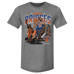 Mikal Bridges New York Knicks Skyline WHT (ONLINE ORDER ONLY)