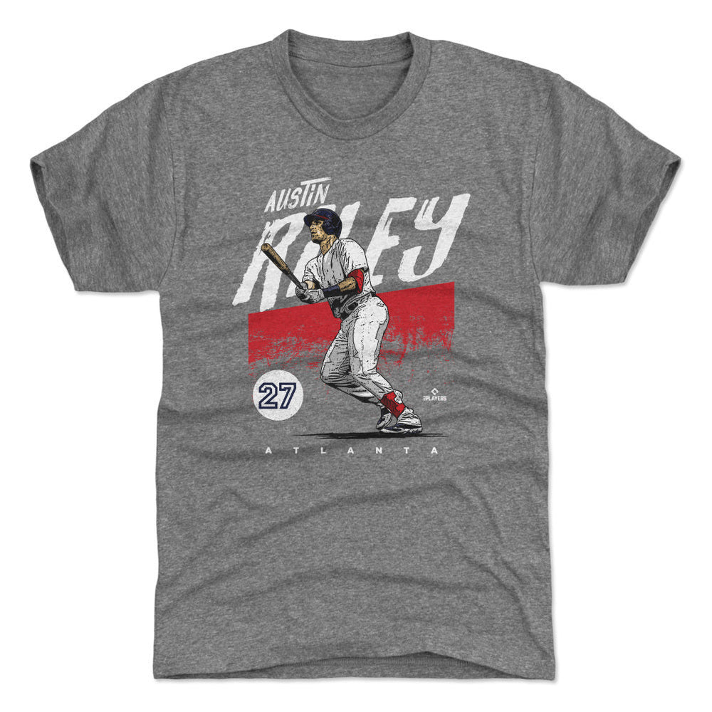 Austin Riley Atlanta Grunge WHT