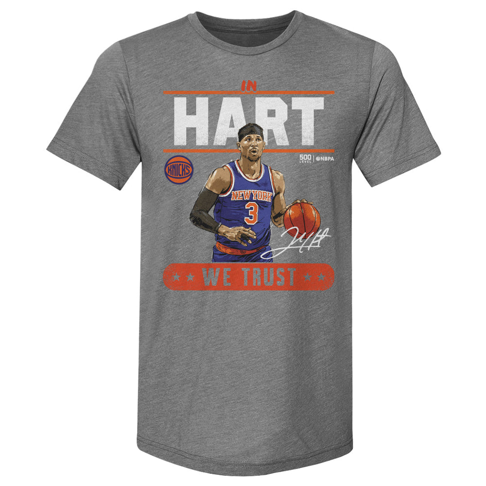 Josh Hart New York Knicks Trust WHT (ONLINE ORDER ONLY)