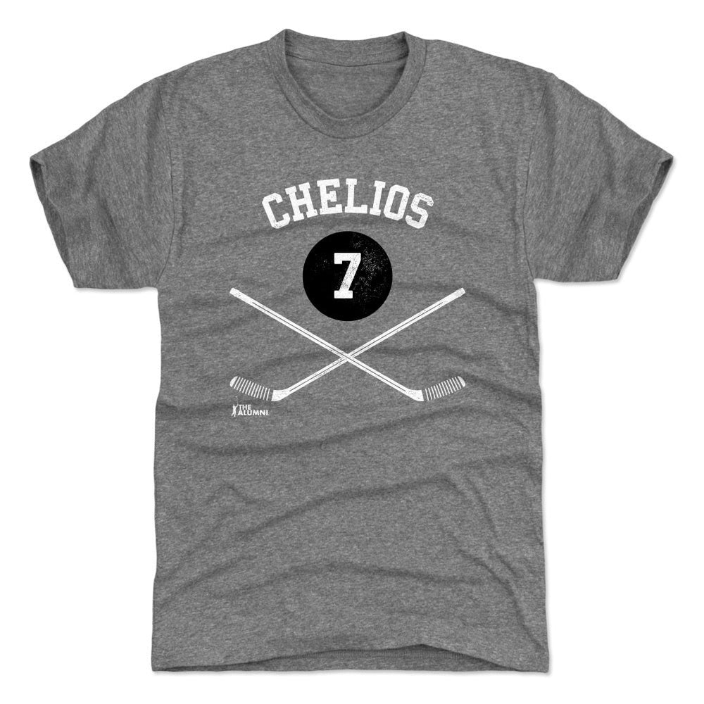 Chris Chelios Chicago 7 Sticks WHT (ONLINE ORDER ONLY)